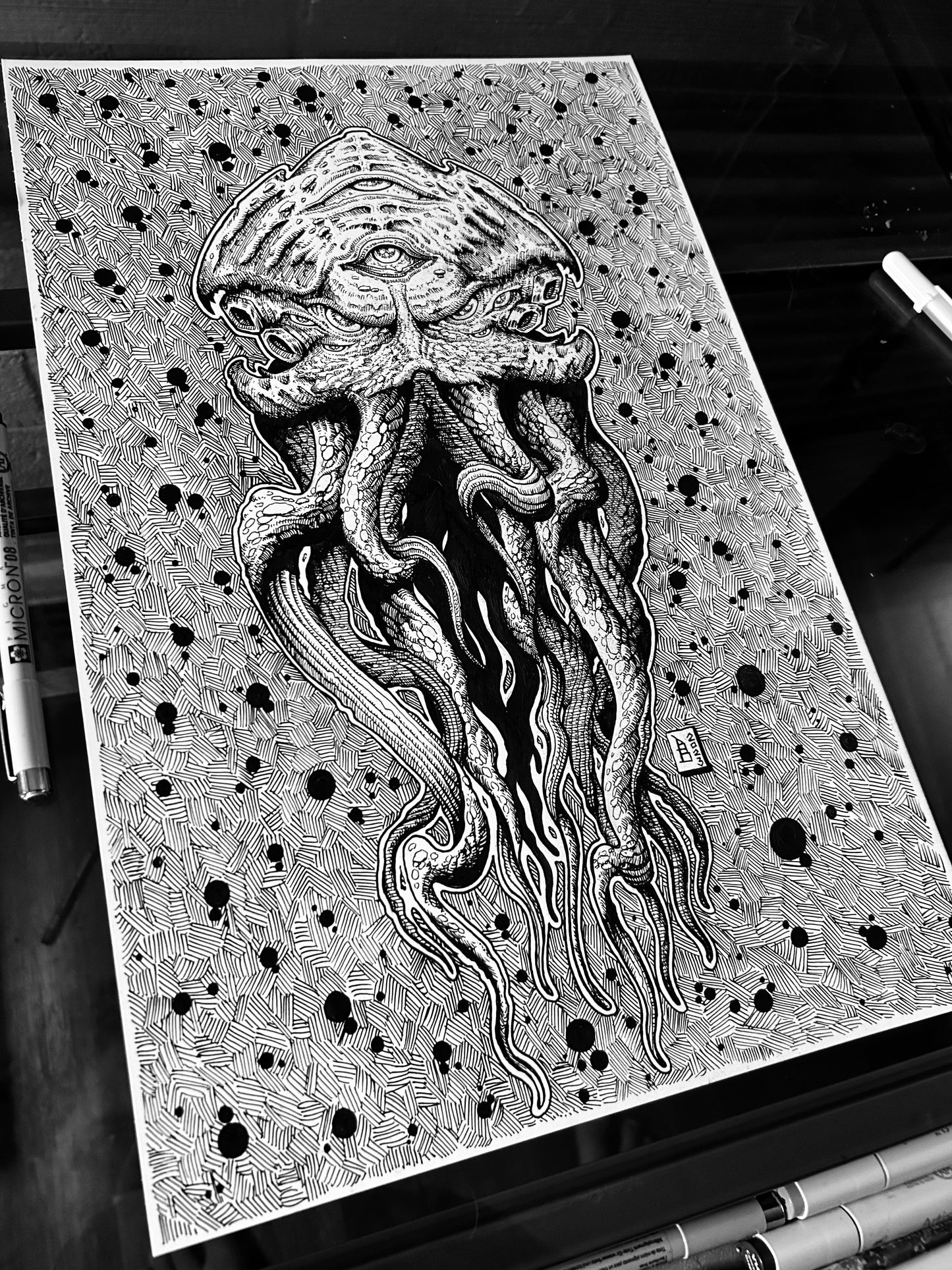 “Cthulhu Is Coming” 11in x 17in Limited Edition Print
