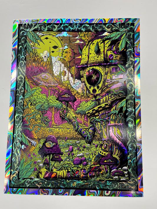 “THE RETURN TO SENTIENCE” 18in x 24in Limited Edition Foil Print