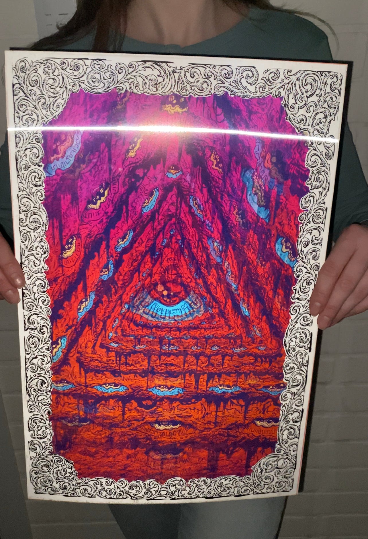 “WISDOM” 12in x 18in Limited Edition Holographic Print PREORDER (Shipping included In Total Price)