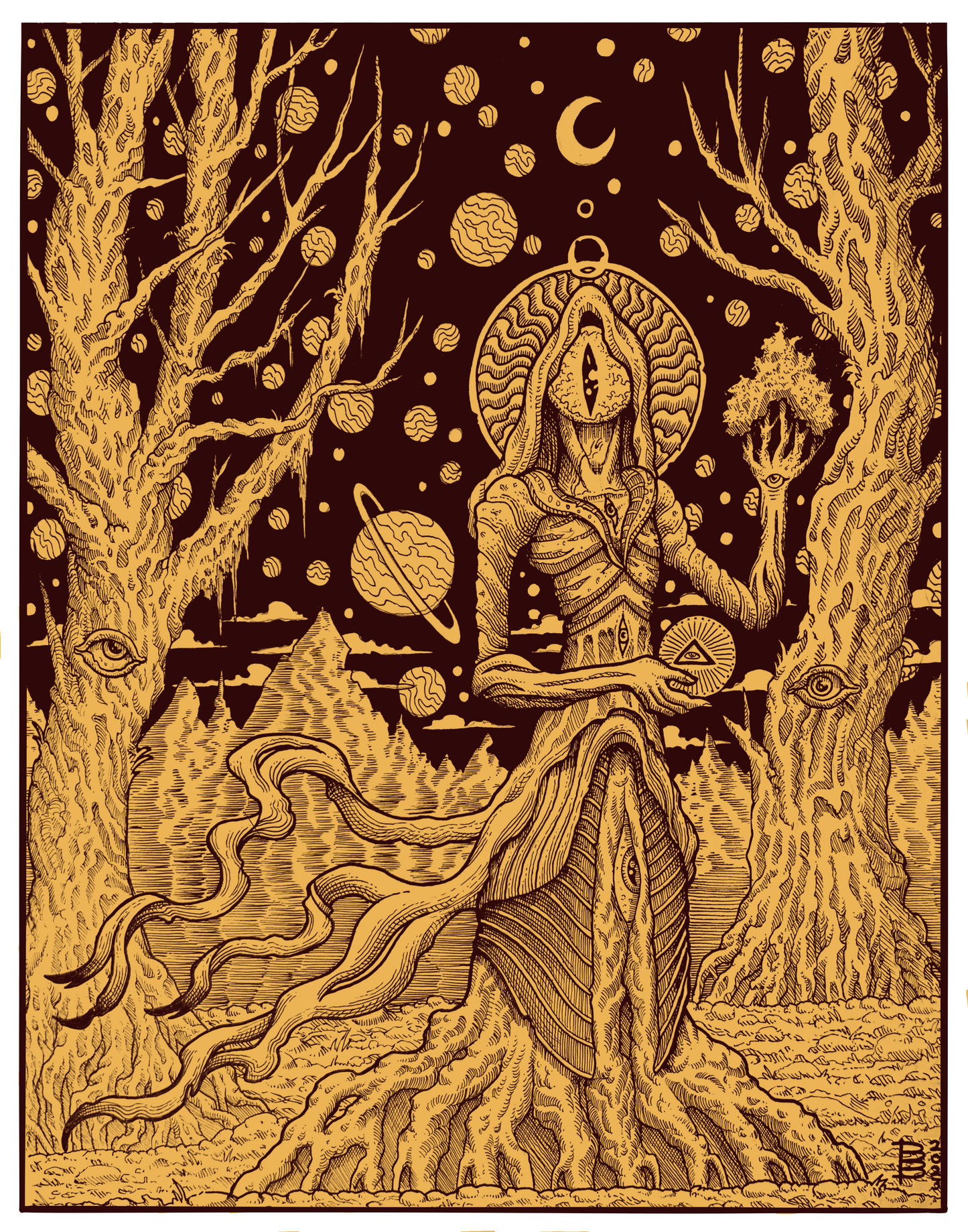“TREE MOTHER” 11in x 14in Limited Edition Print