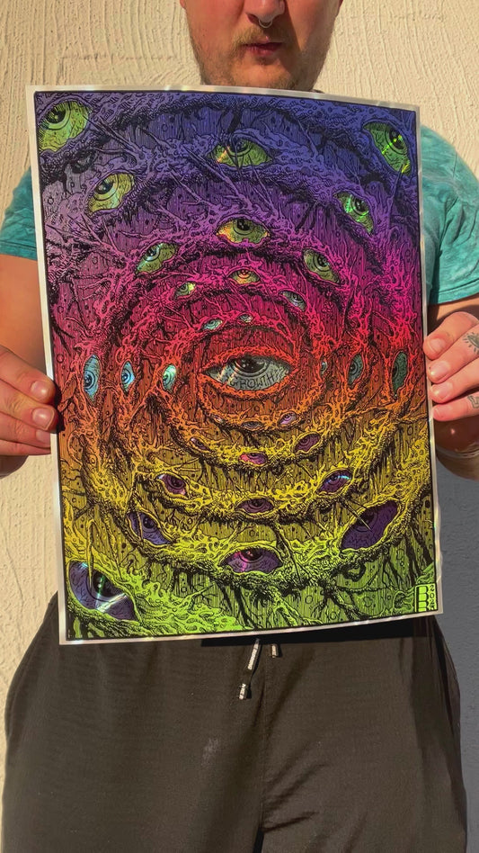 “GROWTH” 11in x 14.75in Limited Edition Holofoil Print
